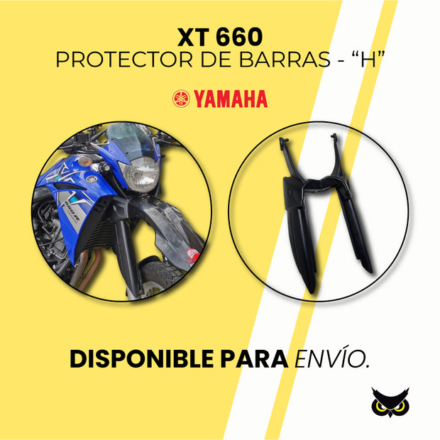 PROTECTOR EN H PARA BARRAS O AMORTIGUADOR UNIVERSAL TIPO YAMAHA XT 660