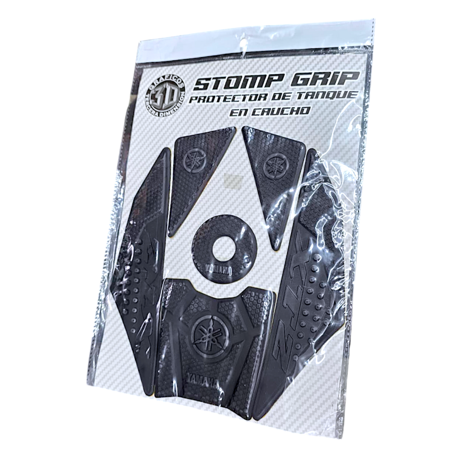 STOMPGRIPS - PROTECTORES DE TANQUE 3D  YAMAHA XTZ 150 (COMPLETO)
