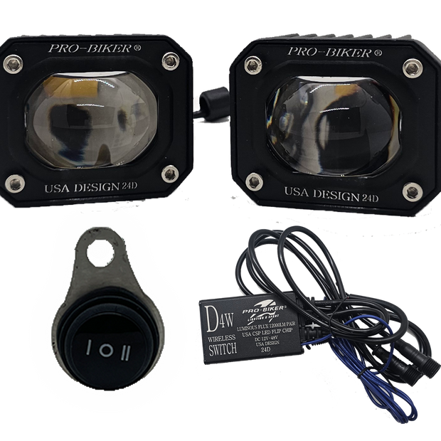 PAR EXPLORADORAS DUAL COLOR D4X (CON RAMAL INDEPENDIENTE)