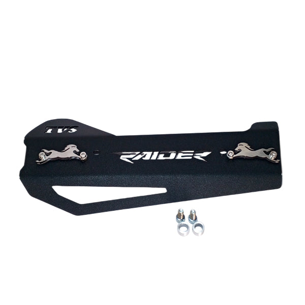 PROTECTOR DE EXOSTO EN ACERO TVS RAIDER