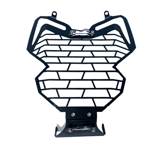 PROTECTOR DE FAROLA EN ACERO TVS APACHE 160/200 4V