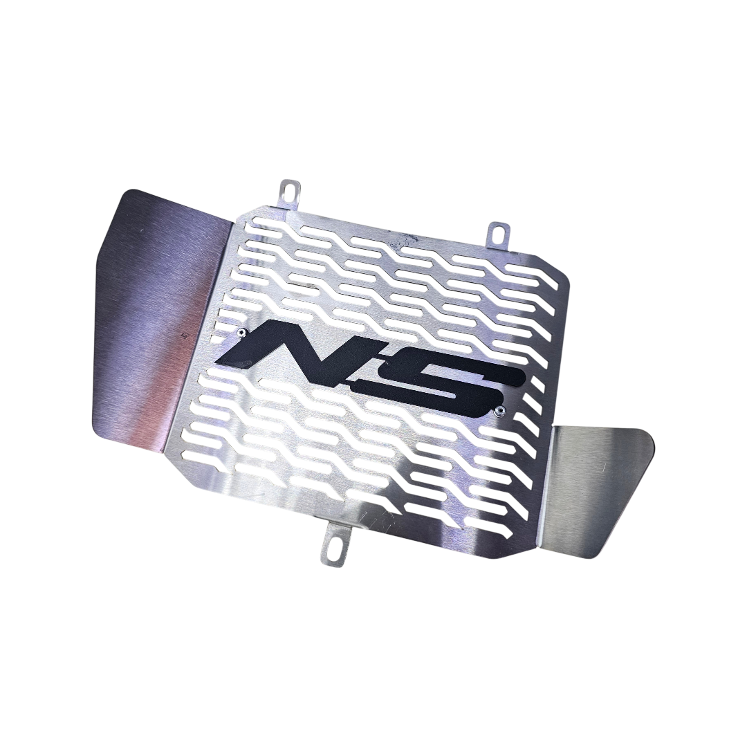 PROTECTOR DE RADIADOR EN ACERO BAJAJ PULSAR NS 200 INDUZETA