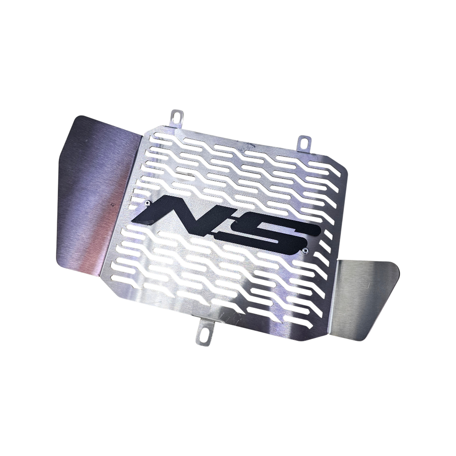 PROTECTOR DE RADIADOR EN ACERO BAJAJ PULSAR NS 200 INDUZETA
