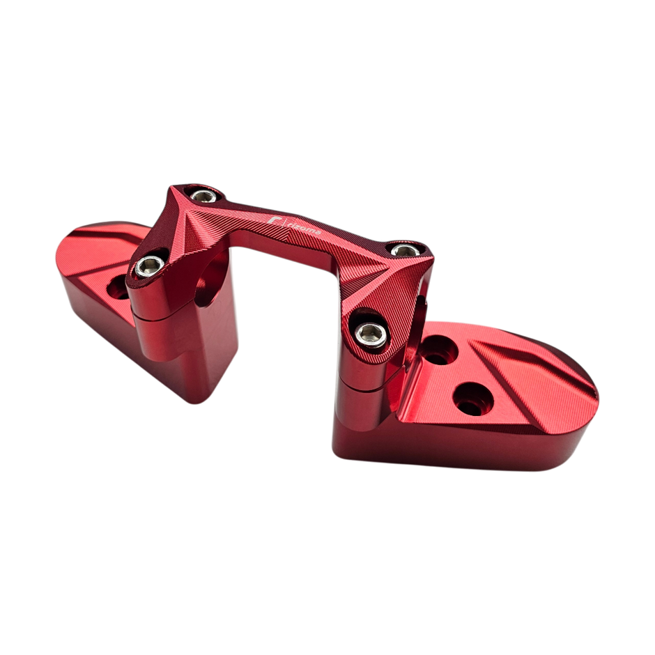 BASES O TORRES PARA MANUBRIO RIZOMA 1.125" BAJAJ PULSAR NS 200 - 160 - 150 UG
