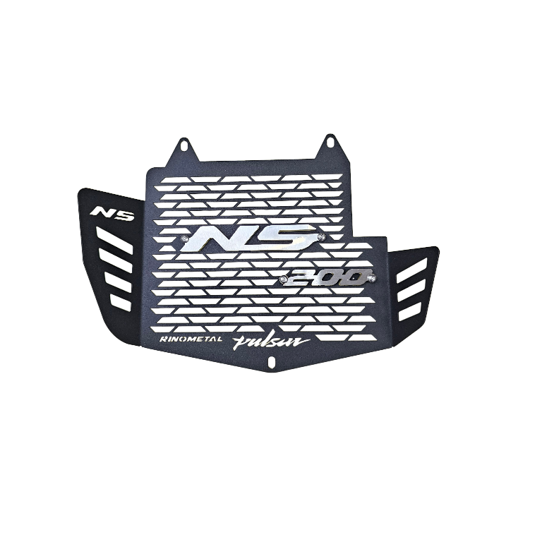 PROTECTOR DE RADIADOR EN ACERO BAJAJ PULSAR NS 200