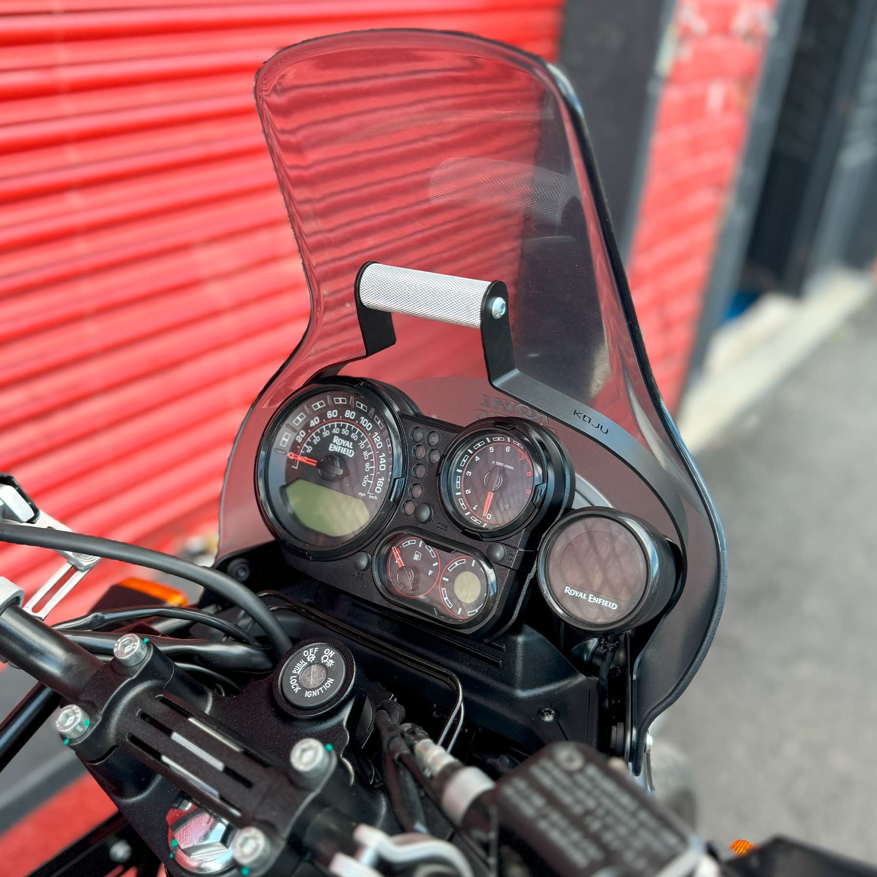 BASE PARA HOLDER O SOPORTE GPS HERO ROYAL ENFIELD HIMALAYAN 411 (CON TRIPPER)