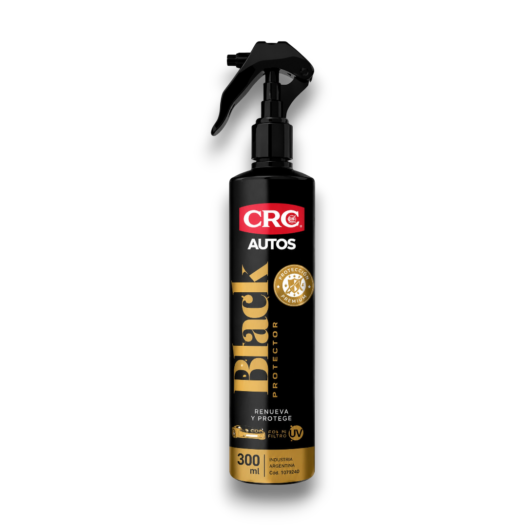 SILICONA PROTECTORA BLACK 300ML CRC AUTO