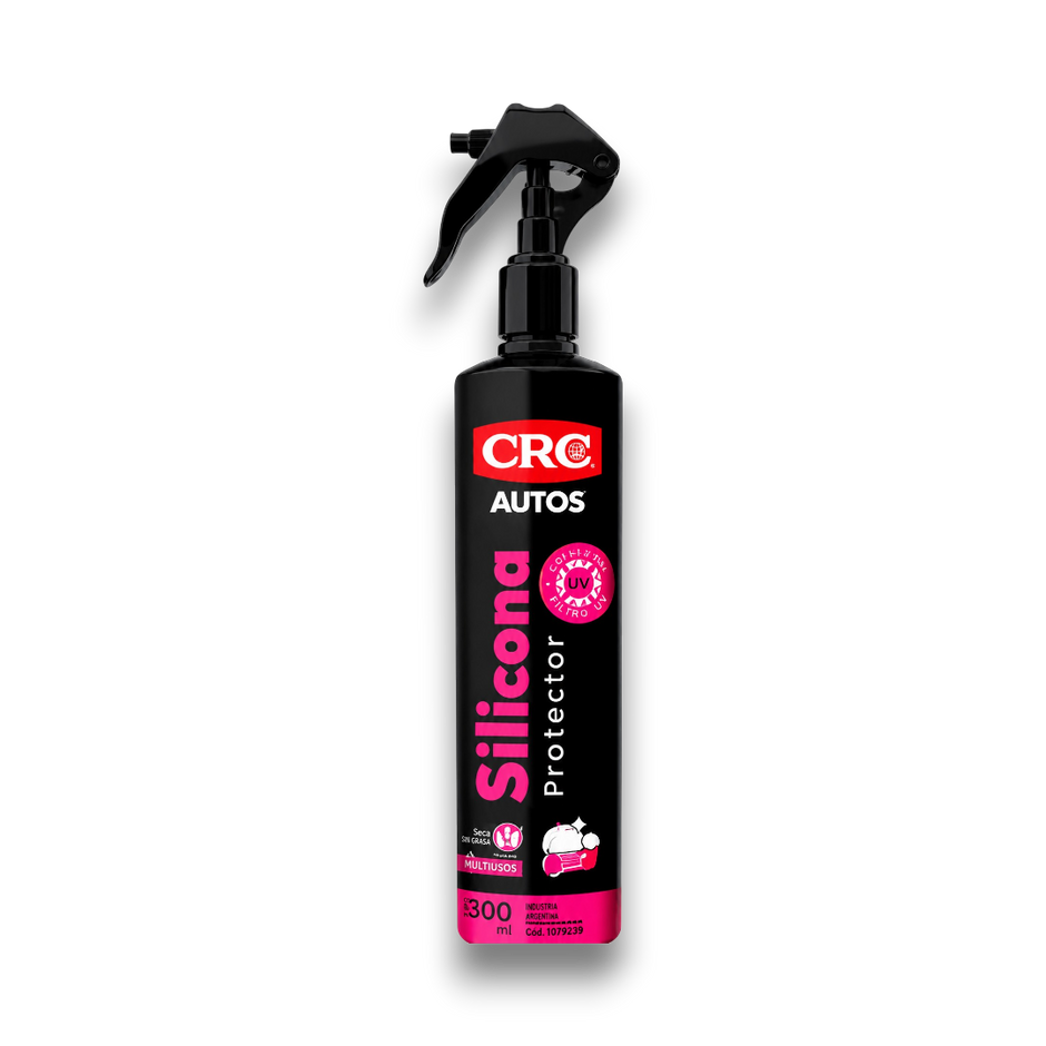 SILICONA PROTECTORA AROMA CHICLE 300ML CRC AUTO