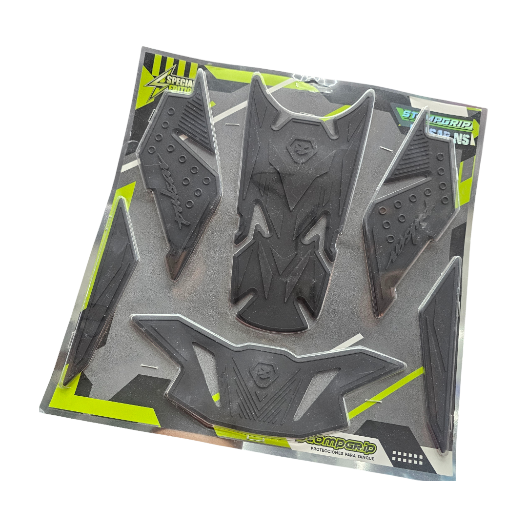 STOMPGRIPS - PROTECTORES DE TANQUE SPECIAL EDITION BAJAJ PULSAR NS400Z - PULSAR NS 200 - 160 - 150 - 125 UG