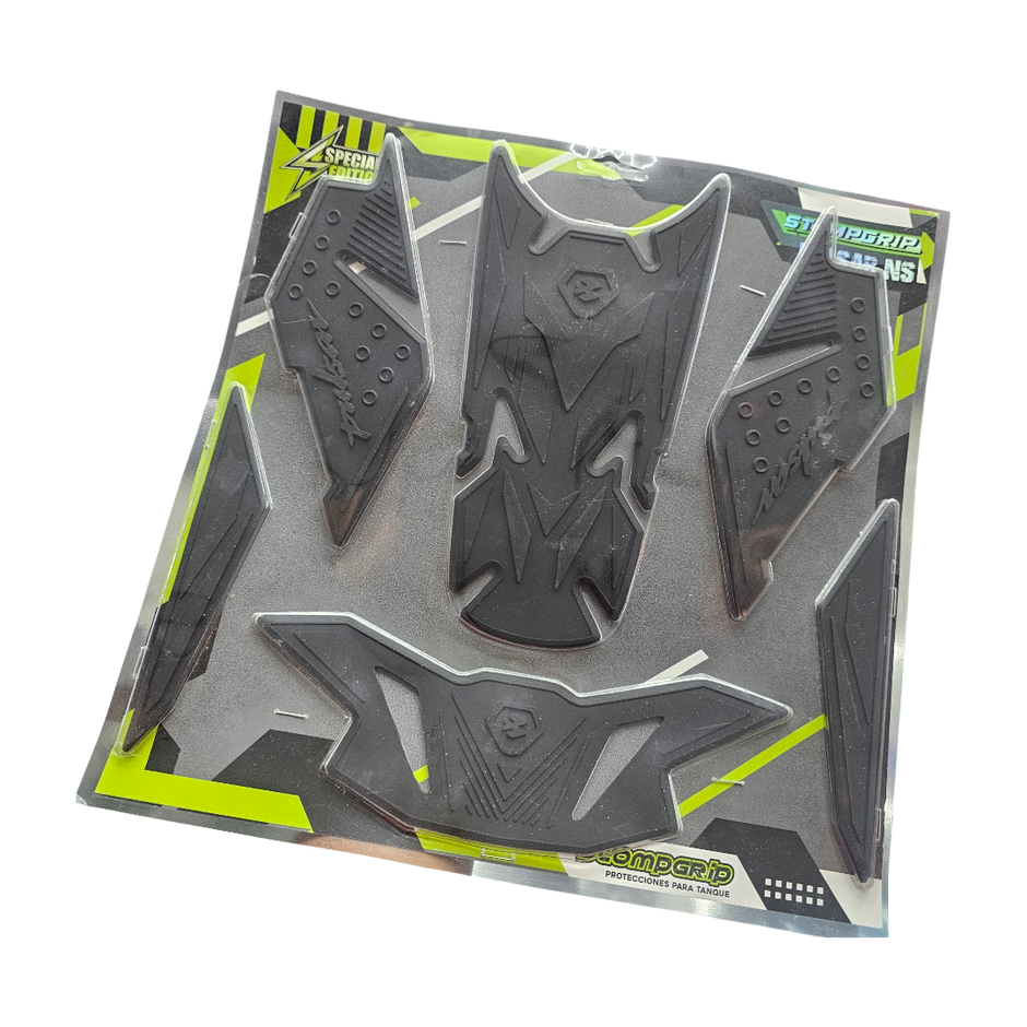 STOMPGRIPS - PROTECTORES DE TANQUE SPECIAL EDITION BAJAJ PULSAR NS400Z - PULSAR NS 200 - 160 - 150 - 125 UG