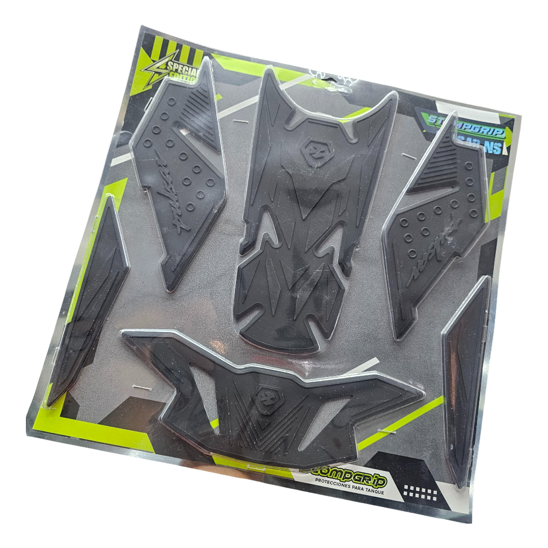 STOMPGRIPS - PROTECTORES DE TANQUE SPECIAL EDITION BAJAJ PULSAR NS400Z - PULSAR NS 200 - 160 - 150 - 125 UG