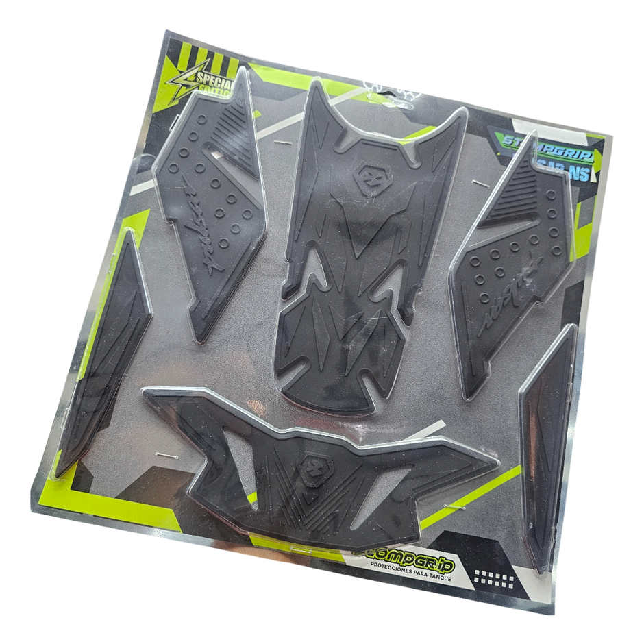 STOMPGRIPS - PROTECTORES DE TANQUE SPECIAL EDITION BAJAJ PULSAR NS400Z - PULSAR NS 200 - 160 - 150 - 125 UG