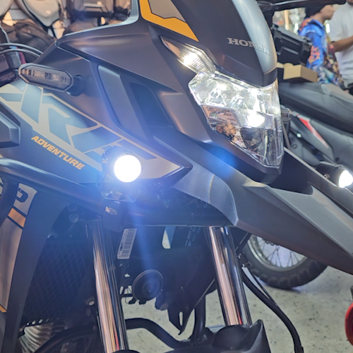 EXPLORADORAS MINI DRIVING DUAL COLOR CON RAMAL INDEPENDIENTE P2S (PAR)