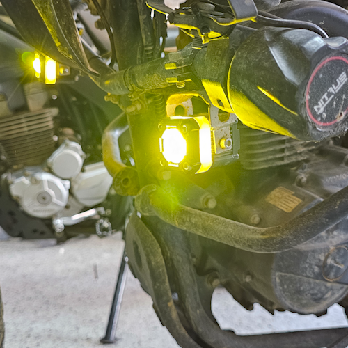 EXPLORADORAS DUAL COLOR+ARO ROJO (PAR)