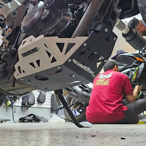 PROTECTOR DE MOTOR PECHERA SUZUKI GIXXER 150 FI