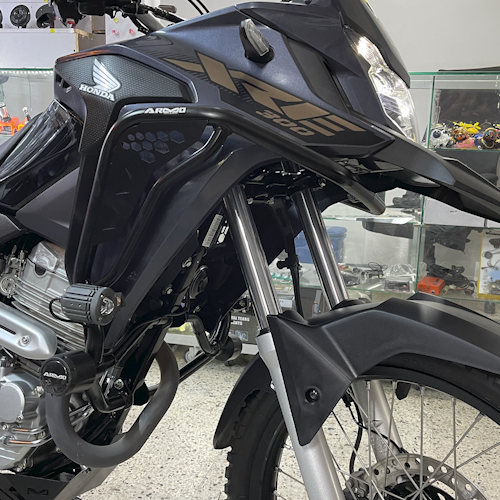 BARRA DE PROTECCIÓN CON SLIDER ARMO HONDA XRE 300 ABS