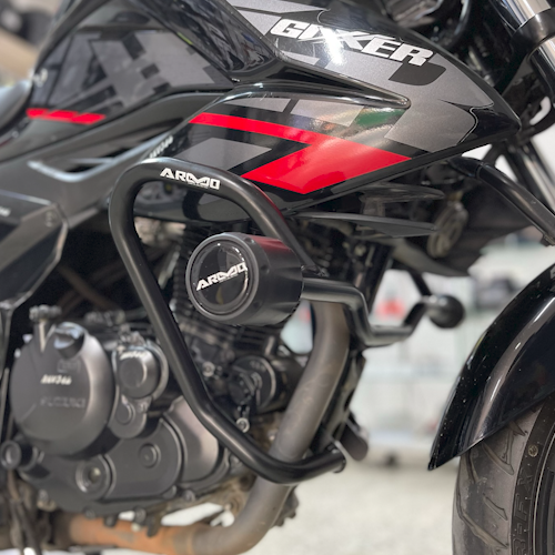 BARRA DE PROTECCIÓN CON SLIDER ARMO SUZUKI GIXXER 150 FI
