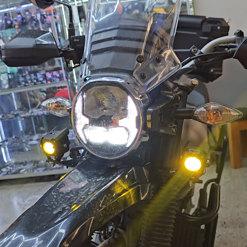 EXPLORADORAS DUAL COLOR L9W CON SWITCH INALAMBRICO (PAR)