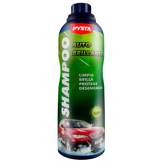 SHAMPOO MOTO Y CARRO AUTOBRILLANTE 1 LITRO PYSTA