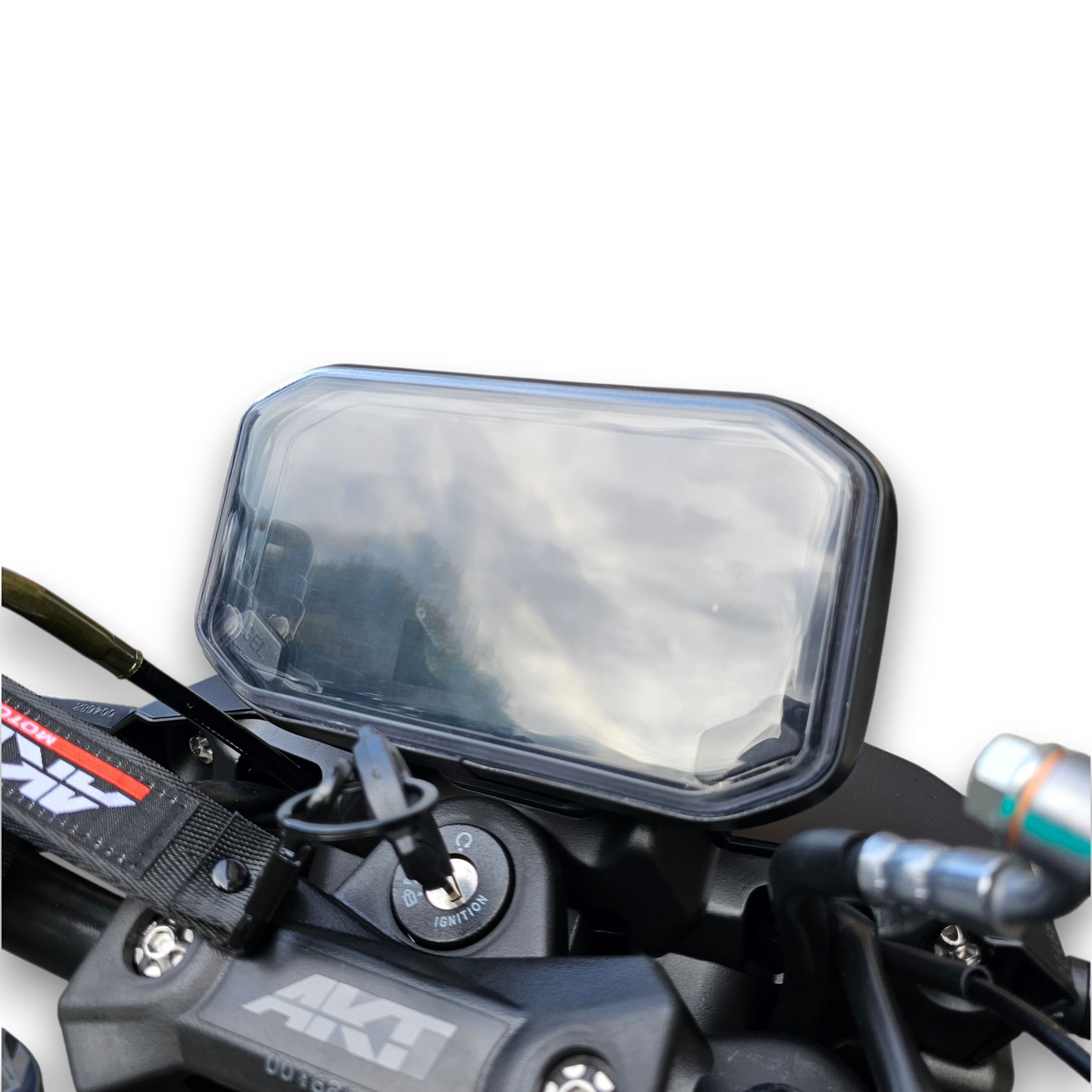 PROTECTOR DE TACOMETRO AKT CR4 200 PRO - CR4 125 - CR4 150 - 250R (CUADRADO)