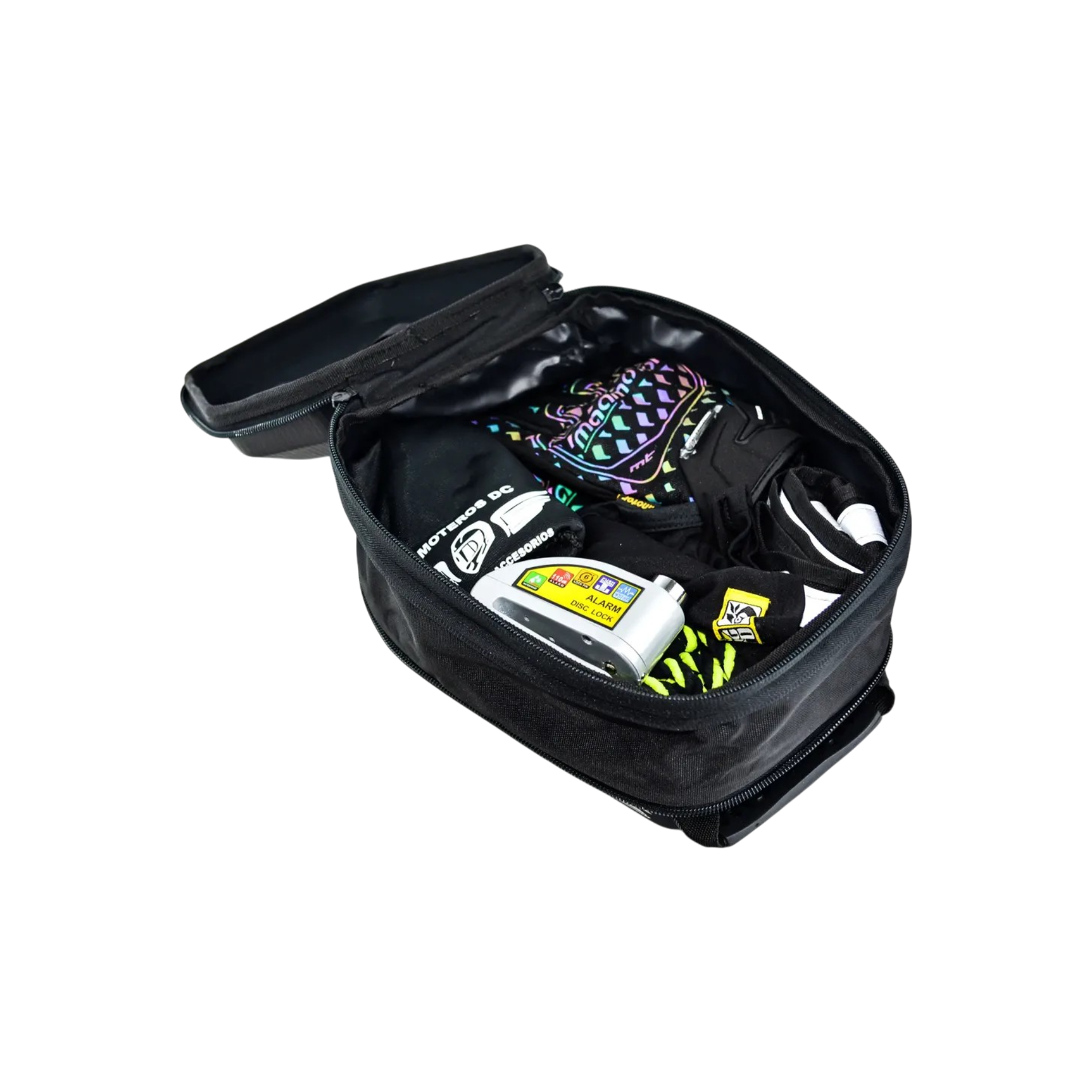 TANK BAG SIETTE 7PRO + SISTEMA TANK LOCK SIETTE x WELC POWER H1