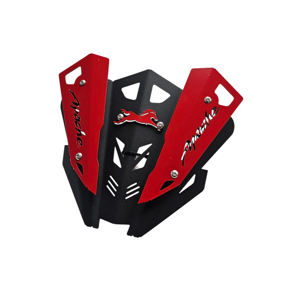 CUPULA EN ACERO TVS APACHE 160/200 4V CACHOS