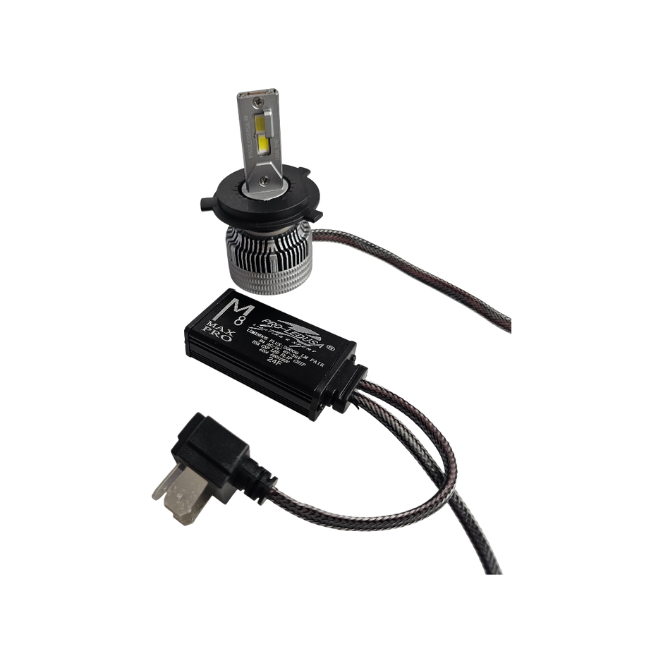 BOMBILLO LED BLANCO M8 MAX CAN BUS (UNIDAD) AC/DC