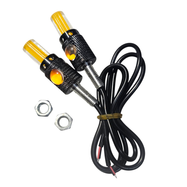 PAR DE DIRECCIONALES FIJAS TIPO OJO DE AGUILA GRANDES XL