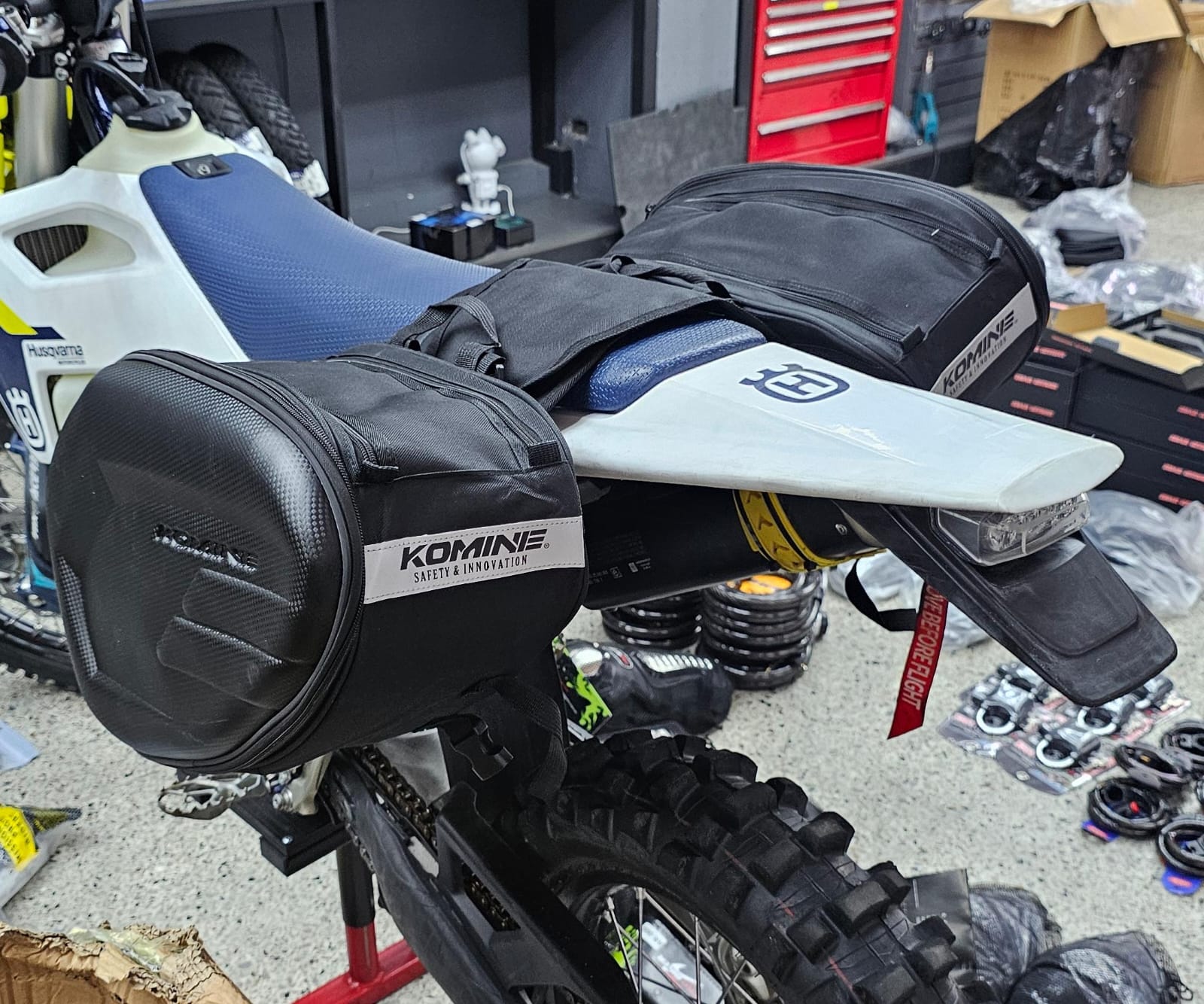 PAR ALFORJAS KOMINE 29 LITROS