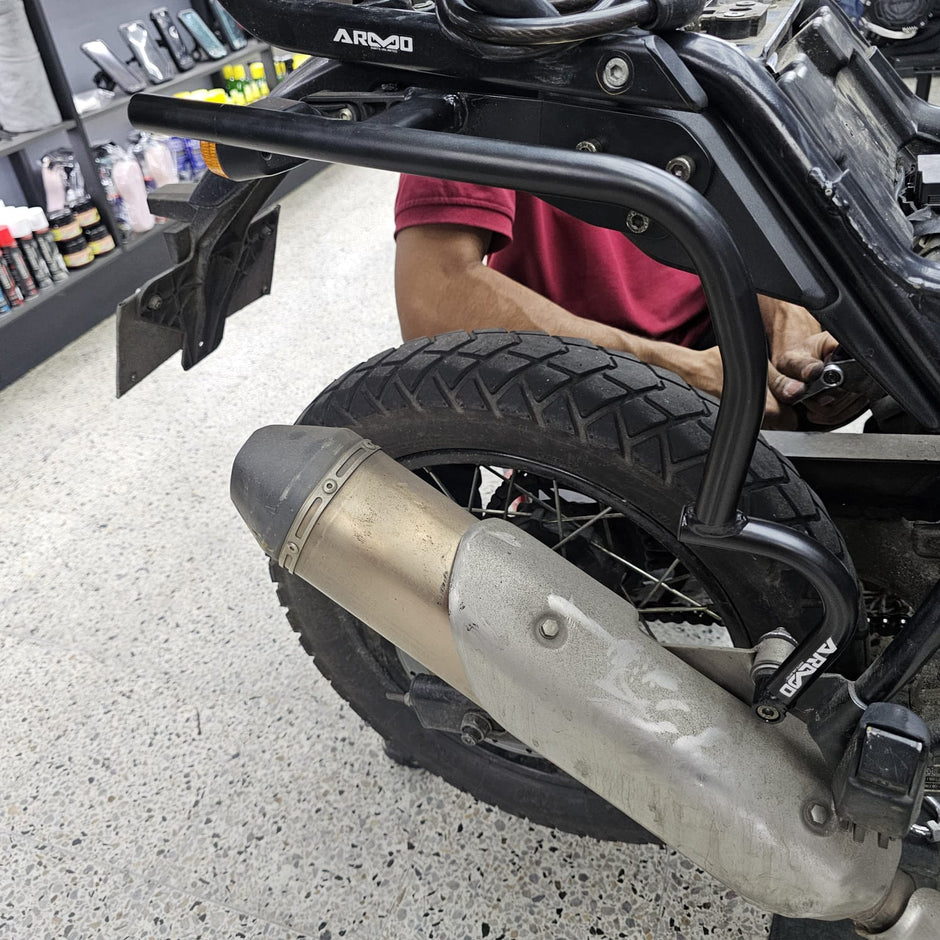PORTA ALFORJAS MULTIFUNCIONAL ROYAN ENFIELD HIMALAYAN/SCRAM 411