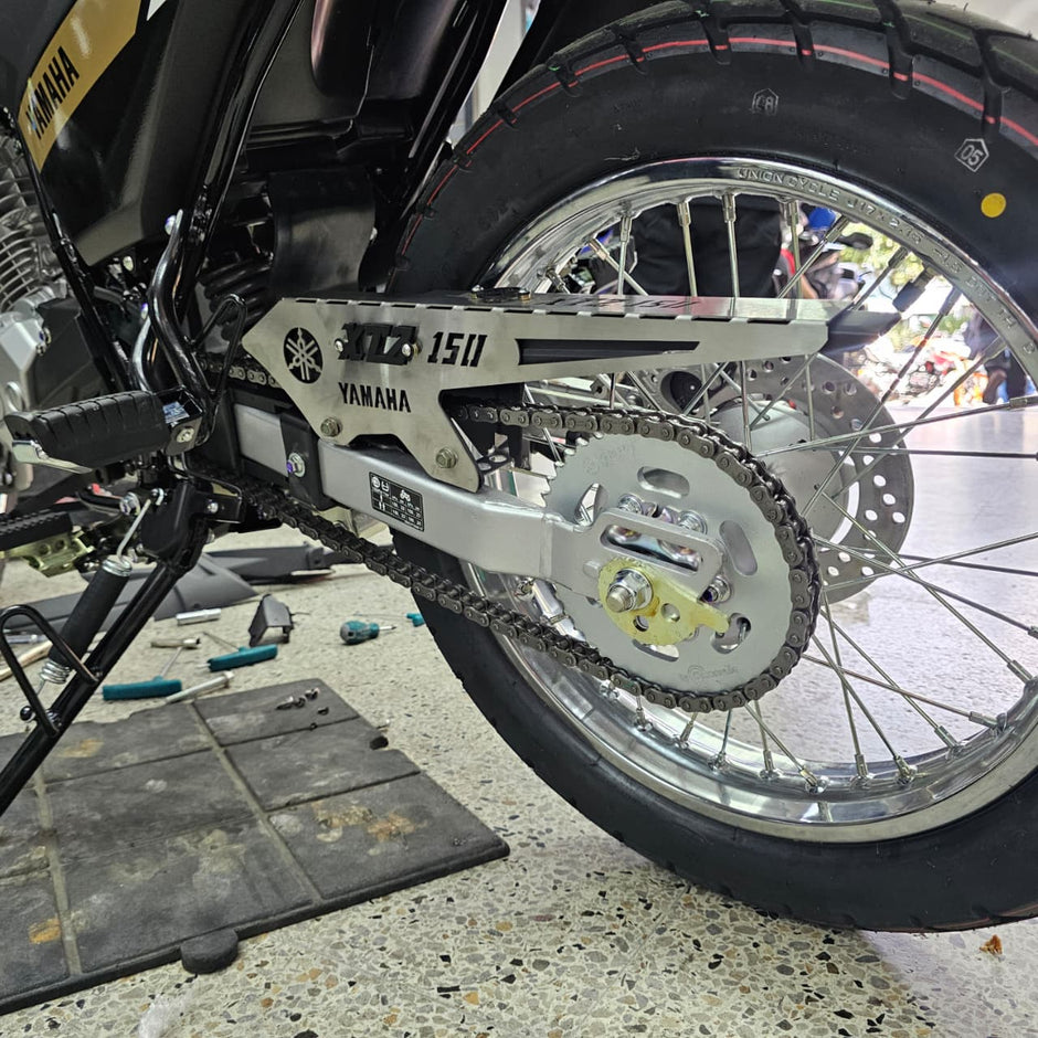GUARDA CADENA EN ACERO YAMAHA XTZ 150
