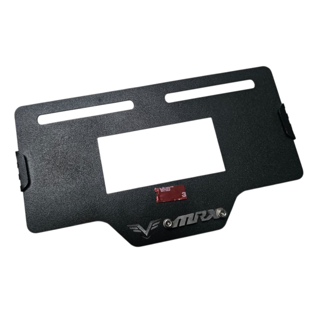 PORTA PLACA EN ACERO VICTORY MRX