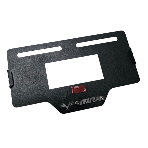 PORTA PLACA EN ACERO VICTORY MRX
