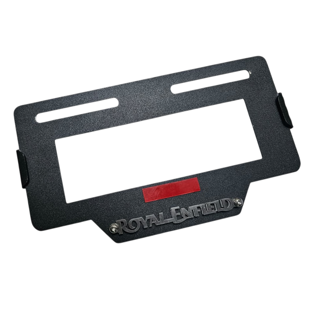 PORTA PLACA EN ACERO ROYAL ENFIELD