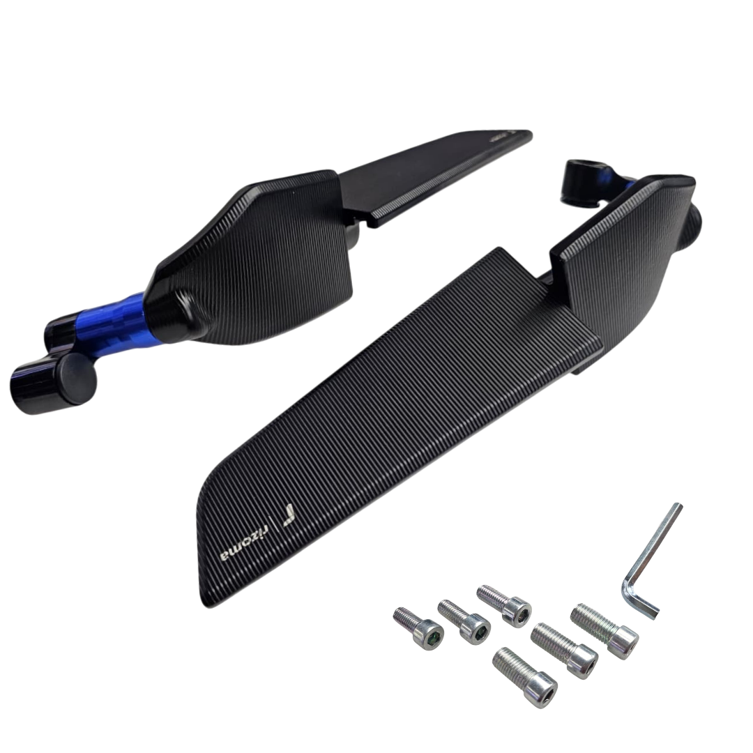 PAR ESPEJOS TIPO ALERON ALTOS