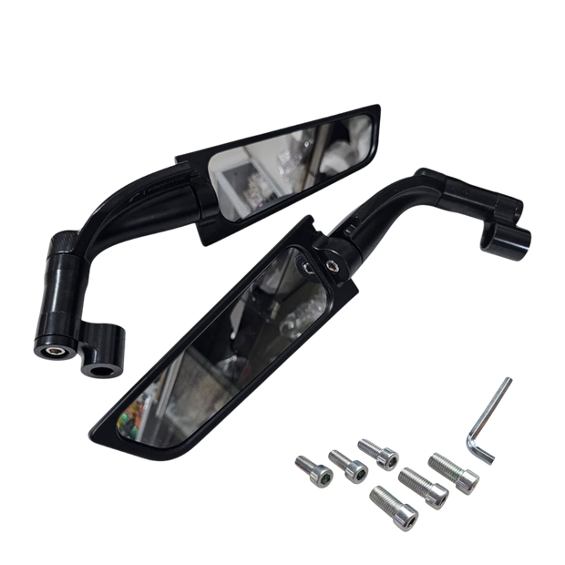 PAR ESPEJOS TIPO ALERON ALTOS