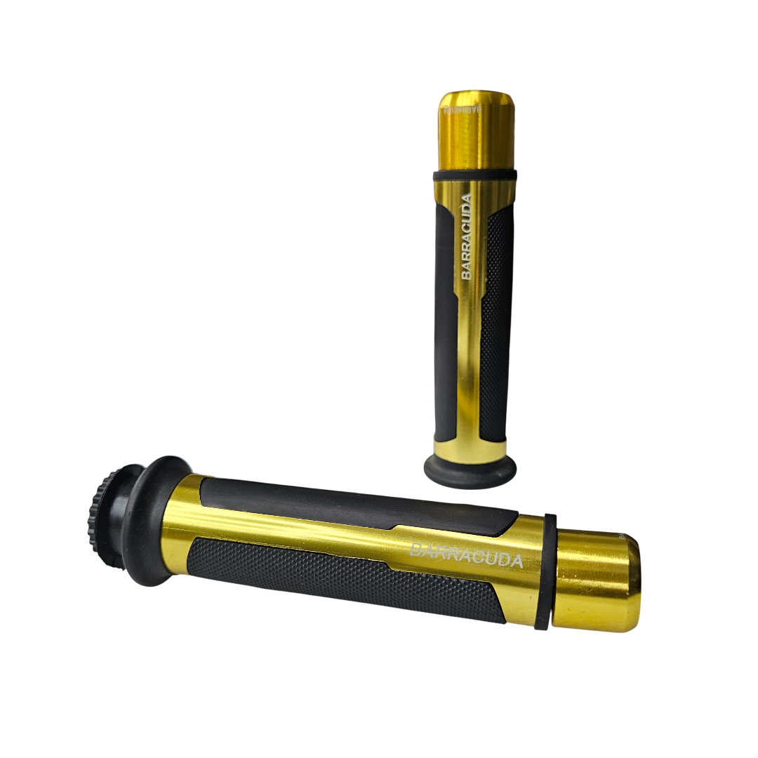 PAR DE GRIPS PARA MANUBRIO BARRACUDA + PESAS