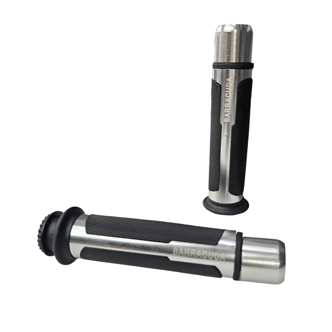PAR DE GRIPS PARA MANUBRIO BARRACUDA + PESAS