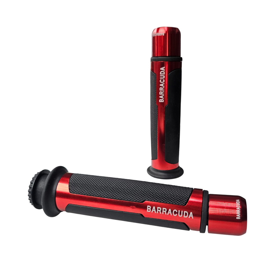 PAR DE GRIPS PARA MANUBRIO BARRACUDA + PESAS