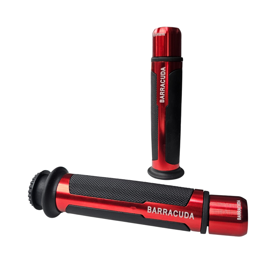 PAR DE GRIPS PARA MANUBRIO BARRACUDA + PESAS