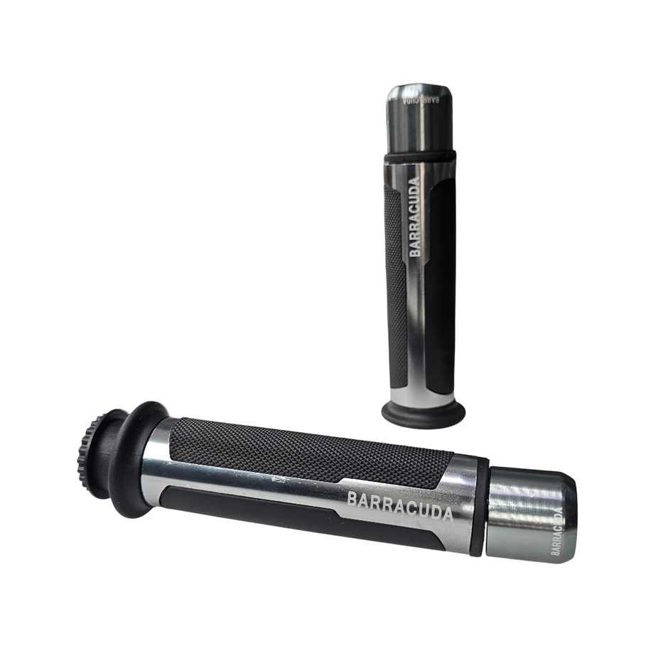 PAR DE GRIPS PARA MANUBRIO BARRACUDA + PESAS