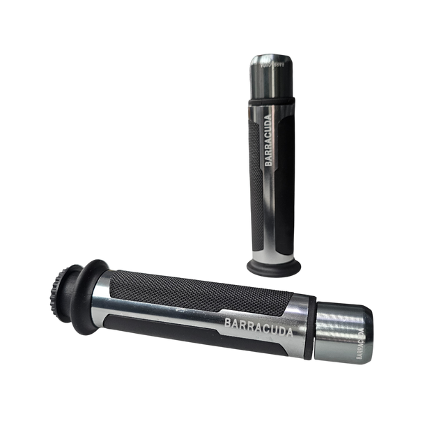 PAR DE GRIPS PARA MANUBRIO BARRACUDA + PESAS