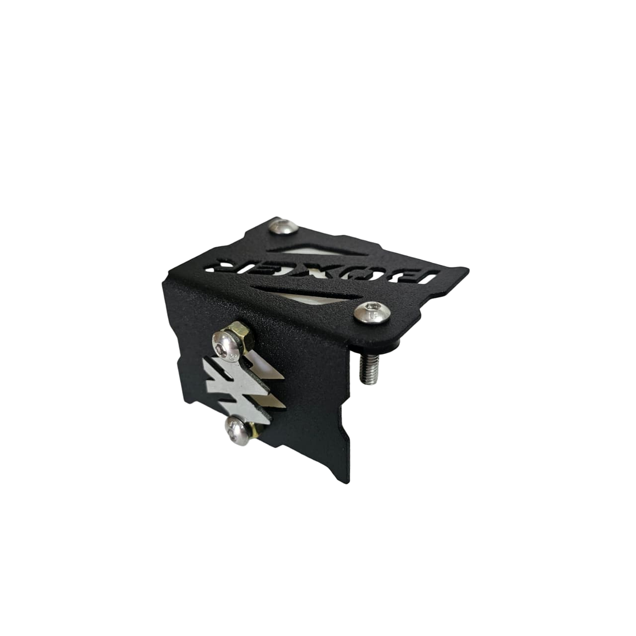 PROTECTOR DE BOMBA O DEPOSITO DE LIQUIDO DE FRENO DELANTERO EN ACERO BAJAJ BOXER CT 125