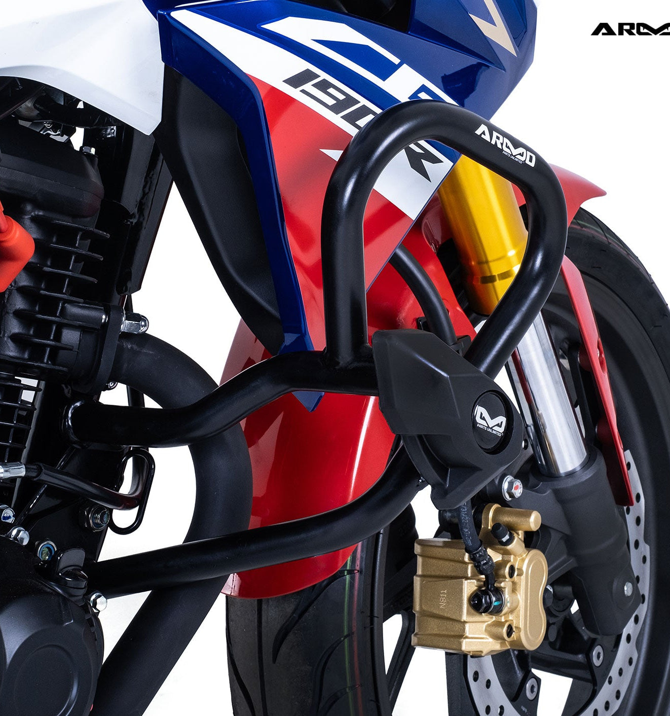 BARRA PROTECCIÓN CON SLIDER ARMO HONDA CB190R 2020/2024