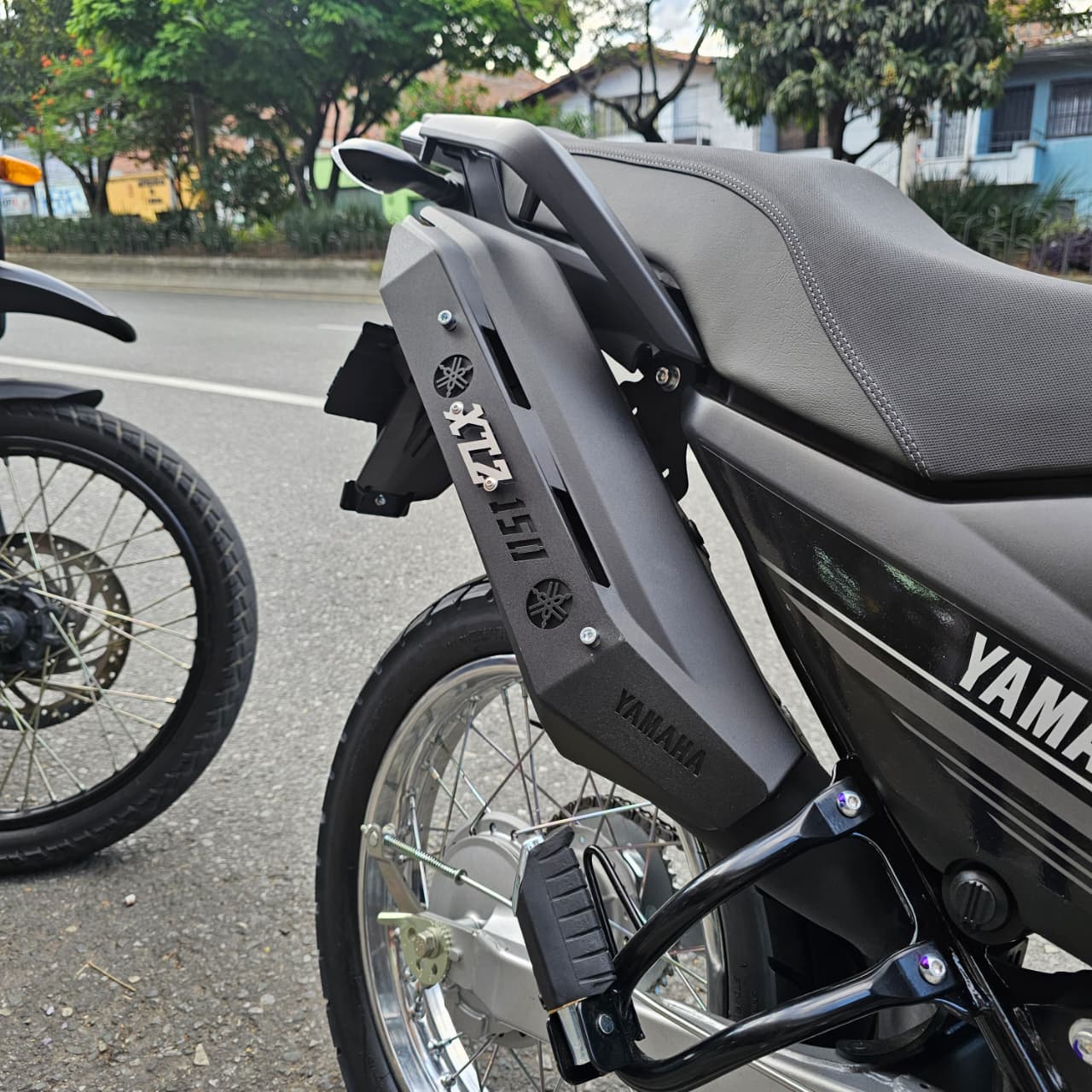 PROTECTOR DE EXOSTO EN ACERO YAMAHA XTZ 150