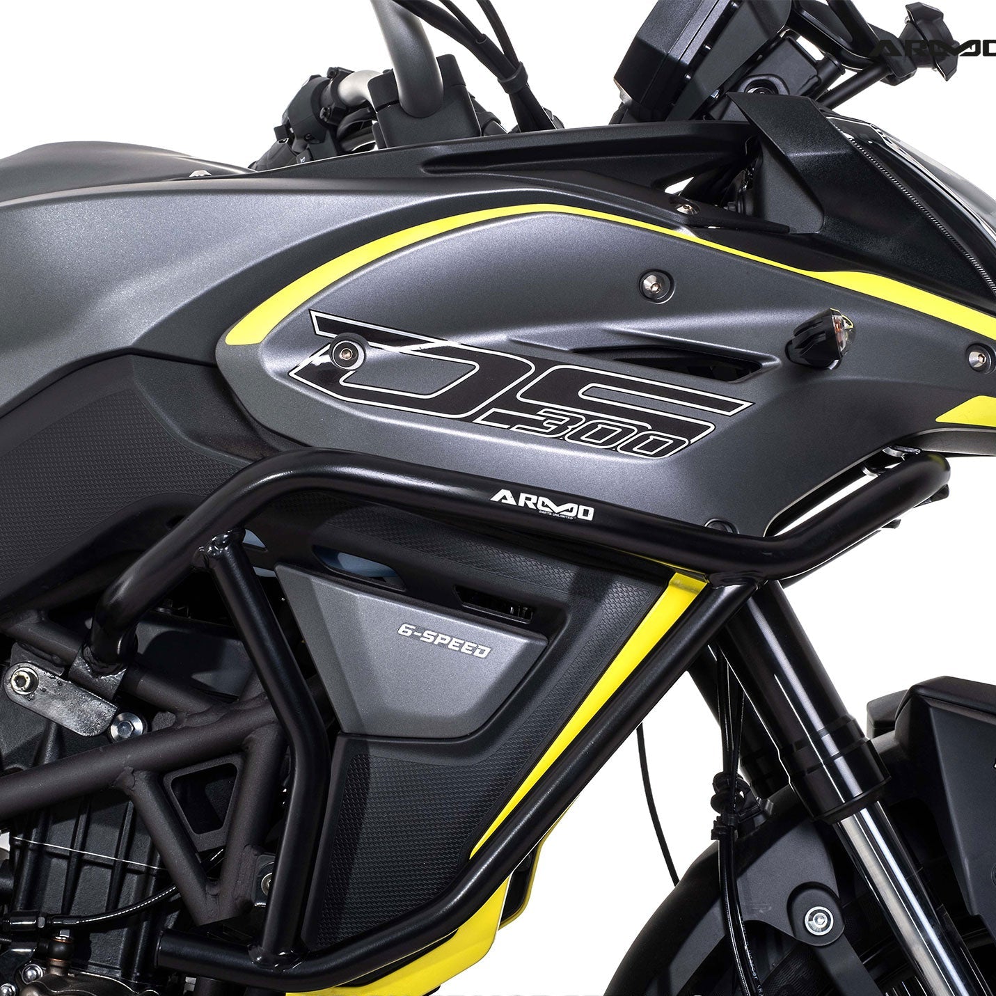 BARRA DE PROTECCIÓN CON SLIDER ARMO VOGE 300 DS