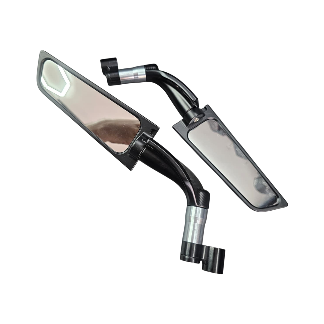 PAR ESPEJOS TIPO ALERON ALTOS