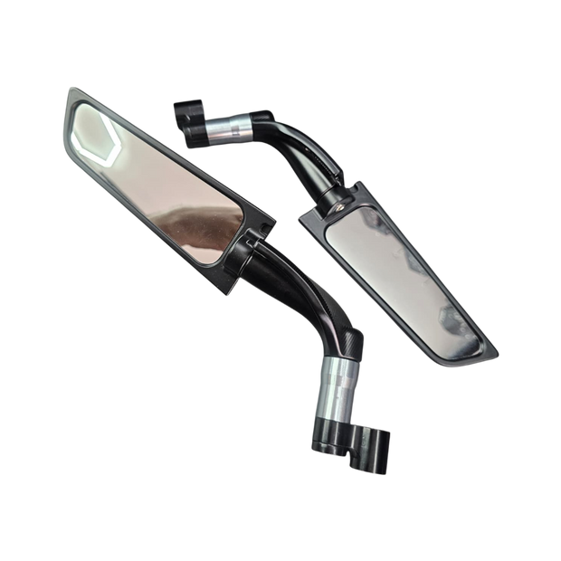 PAR ESPEJOS TIPO ALERON ALTOS