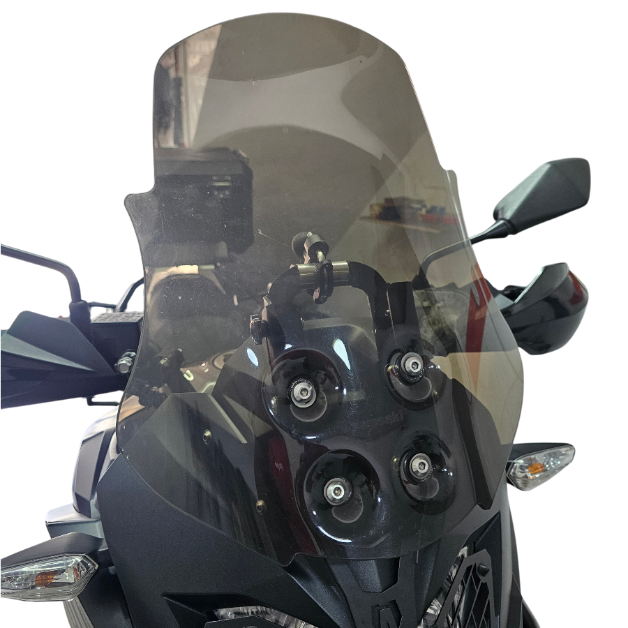 ELEVADOR O EXTENSOR DE CUPULA + SOPORTE GPS KAWASAKI VERSYS 300X