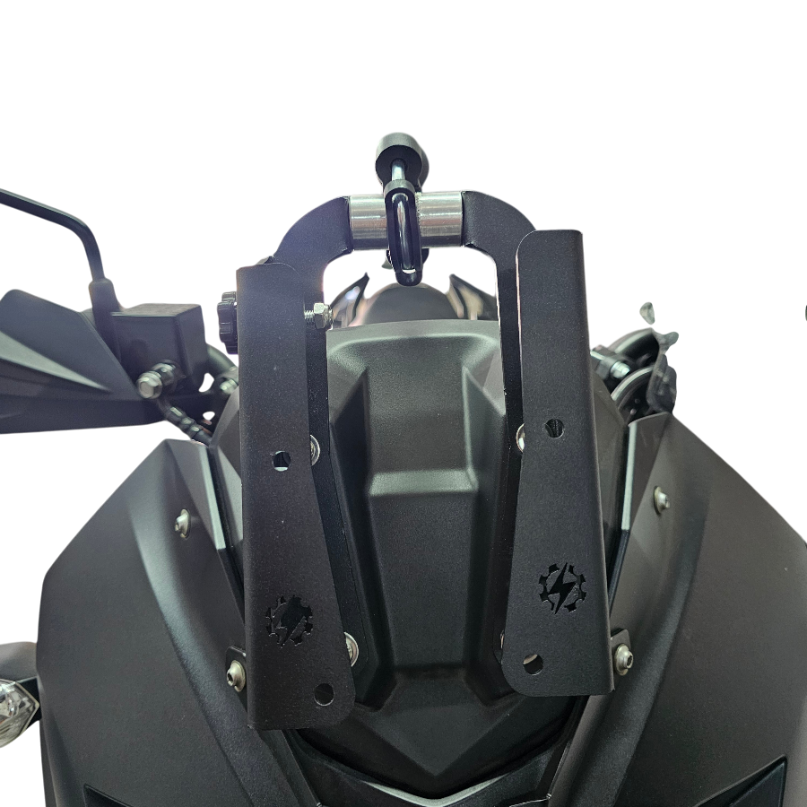 ELEVADOR O EXTENSOR DE CUPULA + SOPORTE GPS KAWASAKI VERSYS 300X